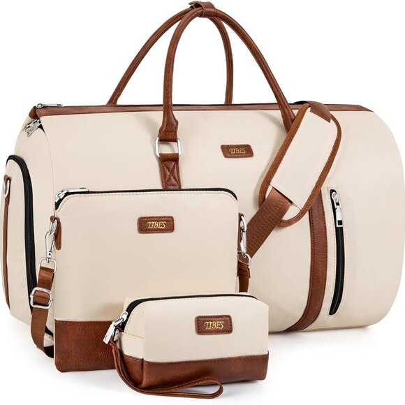 Convertible Garment Duffel Bag for Travel - Carry On Garment Bags With Toiletry